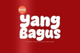 Yang Bagus Font