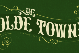 Ye Olde Towne Font