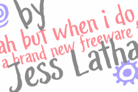 Yeah But When I Do It Font