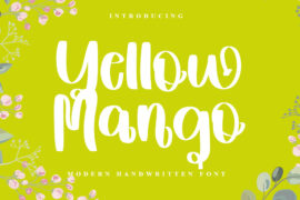 Yellow Mango Font