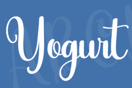 Yogurt Font