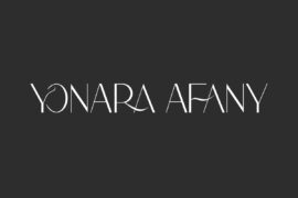 Yonara Afany Demo Font