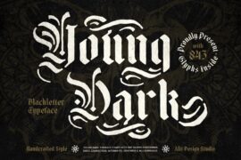 Young Dark Font