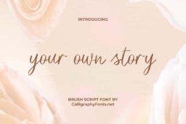 Your Own Story Demo Font
