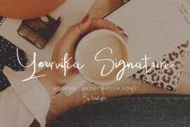 Yourvika Signature Font