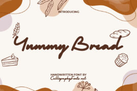 Yummy Bread Demo Font