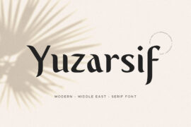 Yuzarsif Font