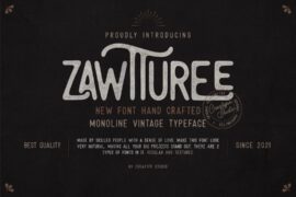 Zawtturee Font