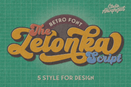 Zelonka Demo Font