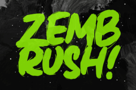 Zembrush Font