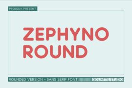Zephyno Round Font