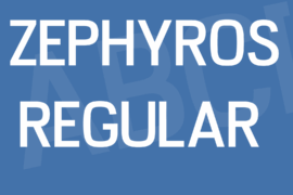 Zephyros Font
