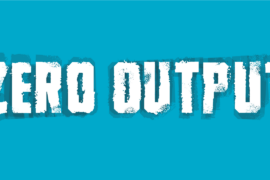 Zero Output DEMO Font