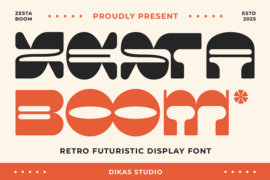 Zestaboom – Free Personal Use Font