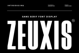 Zeuxis Font