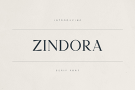 Zindora Font