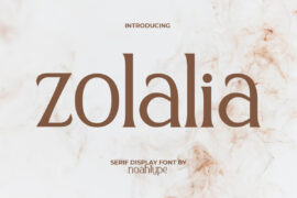 ZolaliaDemo Font