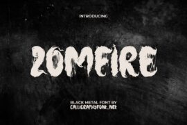ZomfireDemo Font