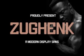 Zughenk Font