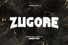 Zugore Demo Font