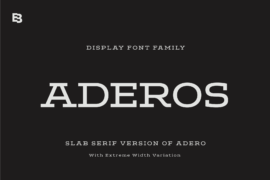 ADEROS TRIAL Font Family