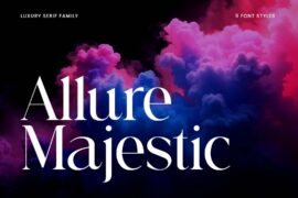 AllureMajestic Font Family