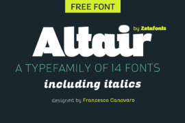 Altair Font Family