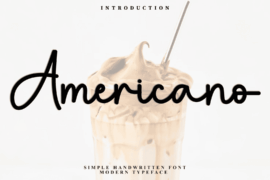 Americano Font
