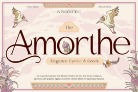Amorthe Font Family