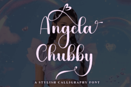 Angela Chubby Font
