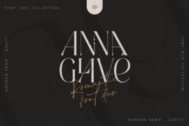 Anna Glave Font