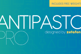 Antipasto Pro Font Family