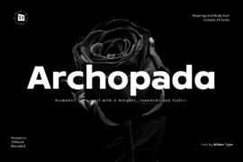 Archopada Font Family