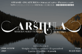 Arshila Font Family