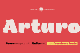Arturo Trial Font Family
