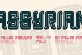 Assyrian Font Family