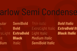 Barlow Semi Condensed Font Family