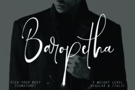 Baropetha Font Family