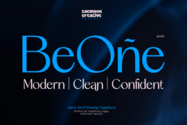Beone Sans Font