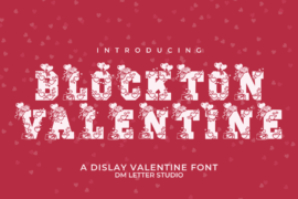 Blockton Valentine Font