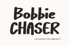 Bobbie Chaser Font