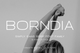 Borndia Font Family