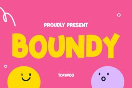 BOUNDY Font