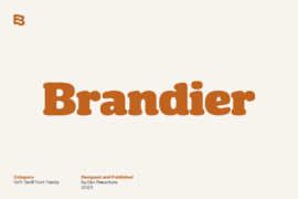 Brandier Trial Font Family
