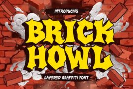 Brick Howl Font