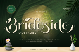 Brideside Font