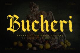 Bucheri DEMO Font