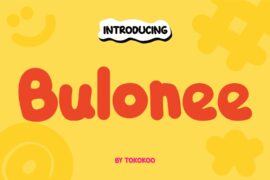 Bulonee Font