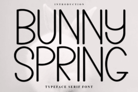 Bunny Spring Font