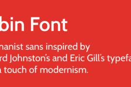 Cabin Font Family